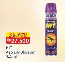 Promo Harga HIT Aerosol Lilly Blossom 450 ml - Alfamart