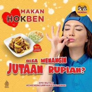 Promo Harga Hokben Chicken Curry Yaki + Shrimp Roll + Chicken Karaage + Nasi + Egg  - HokBen