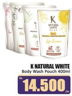 Promo Harga K Natural White Body Wash 400 ml - Hari Hari