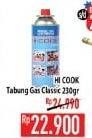 Promo Harga HICOOK Tabung Gas (Gas Cartridge) Classic 230 gr - Hypermart