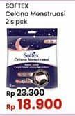 Promo Harga Softex Celana Menstruasi 2 pcs - Indomaret