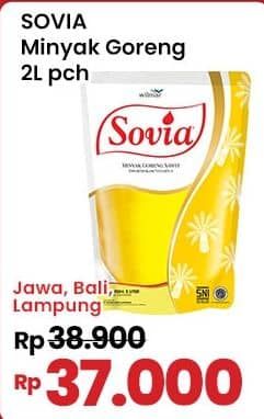 Promo Harga Sovia Minyak Goreng 2000 ml - Indomaret