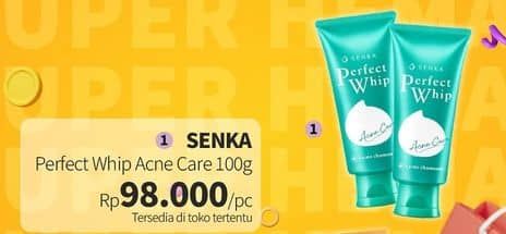 Promo Harga Senka Perfect Whip Facial Foam Acne Care 100 gr - Guardian