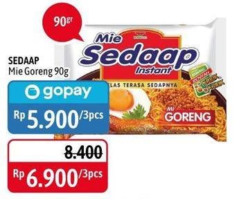 Promo Harga SEDAAP Mie Goreng 90 gr - Alfamidi