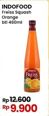 Promo Harga Freiss Syrup Squash Orange 500 ml - Indomaret