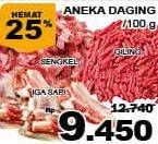 Promo Harga Daging Giling / Sengkel/ Iga Sapi  - Giant