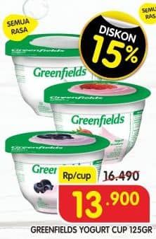 Promo Harga Greenfields Cheese All Variants 125 gr - Superindo