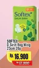 Promo Harga Softex Daun Sirih Wing 23cm 20 pcs - Alfamart