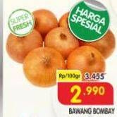 Promo Harga Bawang Bombay per 100 gr - Superindo