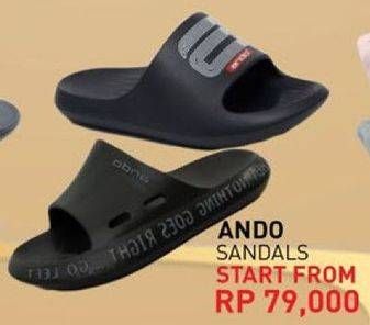 Promo Harga ANDO Sandal  - Carrefour