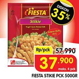 Promo Harga FIESTA Naget Stikie 500 gr - Superindo