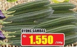 Promo Harga Oyong Gambas per 100 gr - Hari Hari