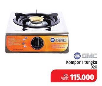 Promo Harga GMC Kompor 1 Tungku BM-020  - Lotte Grosir