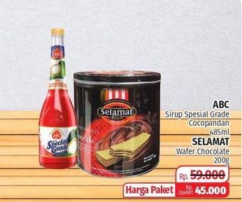 ABC Syrup Special Grade 485ml + SELAMAT Wafer 200gr