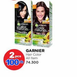 Promo Harga Garnier Hair Color All Variants 105 ml - Watsons
