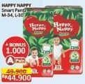 Promo Harga Happy Nappy Smart Pantz Diaper M34, L30 30 pcs - Alfamart
