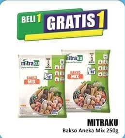 Promo Harga Mitraku Bakso Seafood Mix 250 gr - Hari Hari