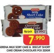 Promo Harga SERENA Biskuit Original, Chocolate 225 gr - Superindo