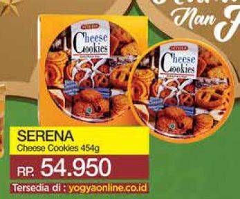 Promo Harga SERENA Cheese Cookies 454 gr - Yogya