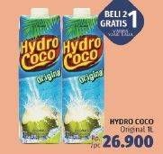 Promo Harga HYDRO COCO Minuman Kelapa Original 1 ltr - LotteMart