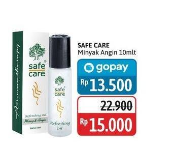 Promo Harga Safe Care Minyak Angin Aroma Therapy 10 ml - Alfamidi