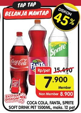 Promo Harga Coca Cola/Sprite/Fanta  - Superindo