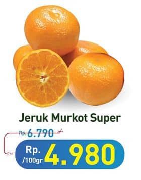 Jeruk Murcot per 100 gr Diskon 26%, Harga Promo Rp4.980, Harga Normal Rp6.790