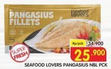 Promo Harga SEAFOOD LOVERS Pangasius Fillet 350 gr - Superindo