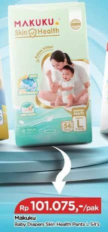 Promo Harga Makuku Skin Health Pants L54 54 pcs - TIP TOP