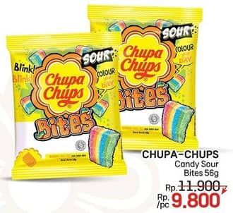 Promo Harga Chupa Chups Sour Bites 56 gr - LotteMart
