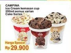 Promo Harga Campina Ice Cream Cake Series All Variants 350 ml - Indomaret