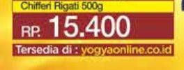 Promo Harga La Fonte Penne Ziti Ritage -91 500 gr - Yogya