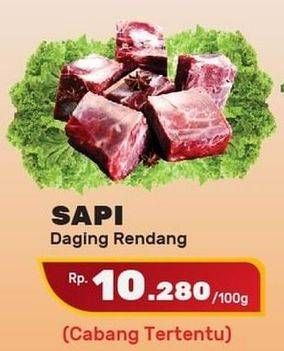 Promo Harga Daging Rendang Sapi per 100 gr - Yogya