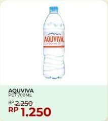Promo Harga Aquviva Air Mineral 700 ml - Yogya