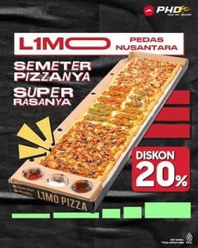 Promo Harga L1MO Pedas Nusantara  - Pizza Hut