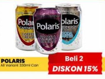 Promo Harga Polaris Soda Water All Variants 330 ml - Yogya