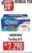 Promo Harga Sariwangi Teh Asli 50 pcs - Hypermart