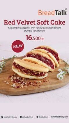 Promo Harga BREADTALK Red Velvet Soft Cake  - BreadTalk
