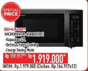 Promo Harga SHARP R-650 GX Microwave BS  - Hypermart