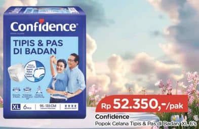 Confidence Adult Pants Tipis & Pas Di Badan