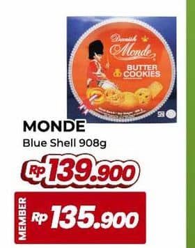 Promo Harga Monde Butter Cookies 908 gr - Yogya