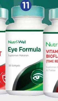 Promo Harga Nutriwell Eye Formula 30 pcs - Watsons