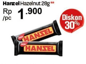 Promo Harga NABATI Hanzel Wafer 28 gr - Carrefour