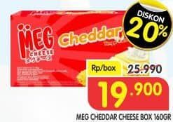 Promo Harga MEG Cheddar Cheese 160 gr - Superindo