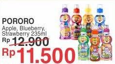 Promo Harga PALDO Minuman Ringan Pororo Strawberry, Blueberry, Apple 235 ml - Yogya