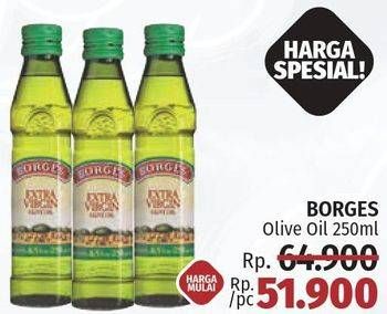 Promo Harga BORGES Olive Oil 250 ml - LotteMart