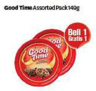 Promo Harga GOOD TIME Cookies Chocochips 149 gr - Carrefour