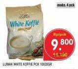 Promo Harga Luwak White Koffie 10 sachet - Superindo