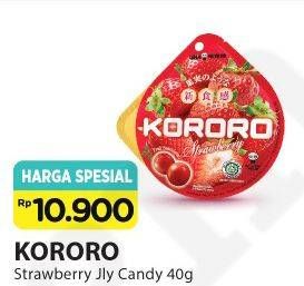 Promo Harga KORORO Candy Strawberry 40 gr - Alfamart