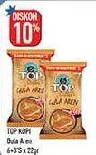 Promo Harga Top Coffee Gula Aren per 9 sachet 22 gr - Hypermart